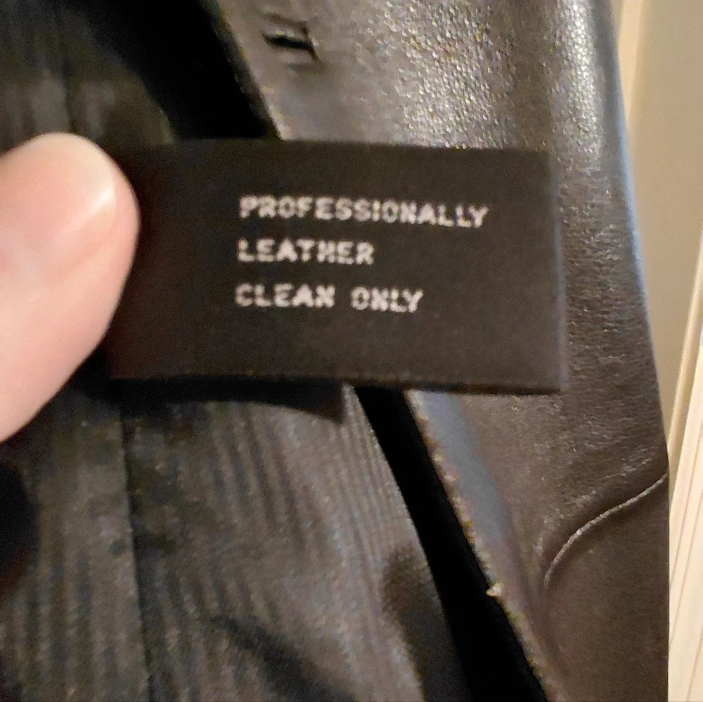 Vintage Black Leather Jacket